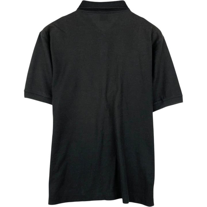 90'S Nike short sleeve polo shirt, men's XL size, vintage unclear black type Vintage Second Hand