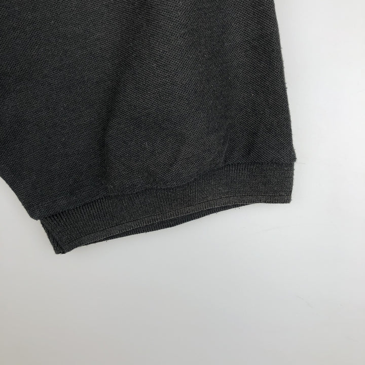 90'S Nike short sleeve polo shirt, men's XL size, vintage unclear black type Vintage Second Hand