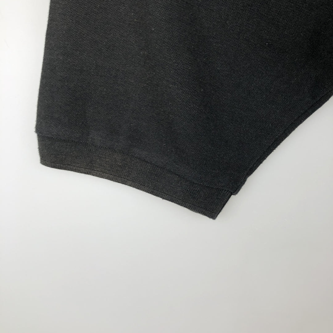 90'S Nike short sleeve polo shirt, men's XL size, vintage unclear black type Vintage Second Hand