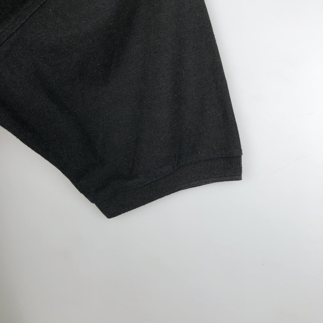 90'S Nike short sleeve polo shirt, men's XL size, vintage unclear black type Vintage Second Hand