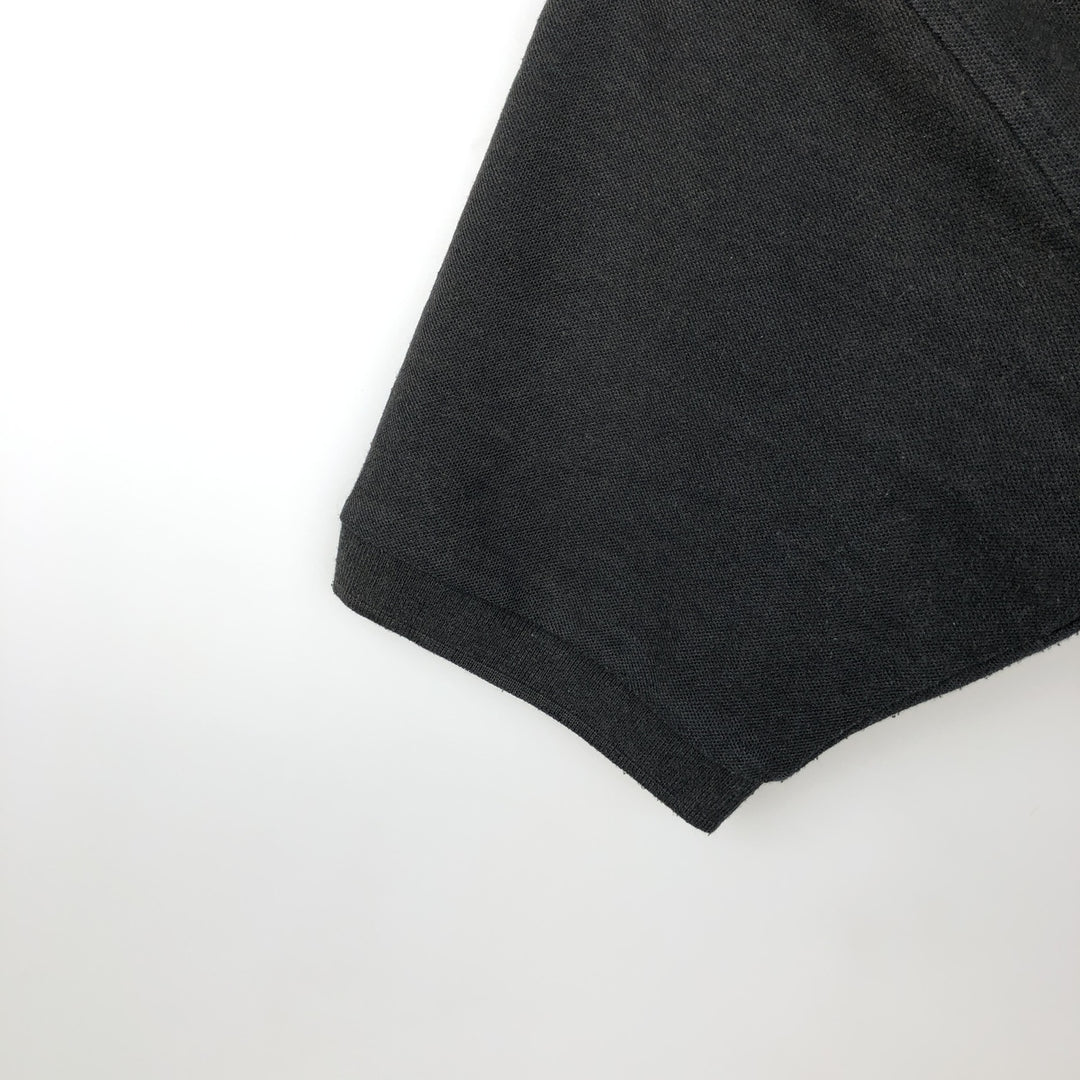 90'S Nike short sleeve polo shirt, men's XL size, vintage unclear black type Vintage Second Hand