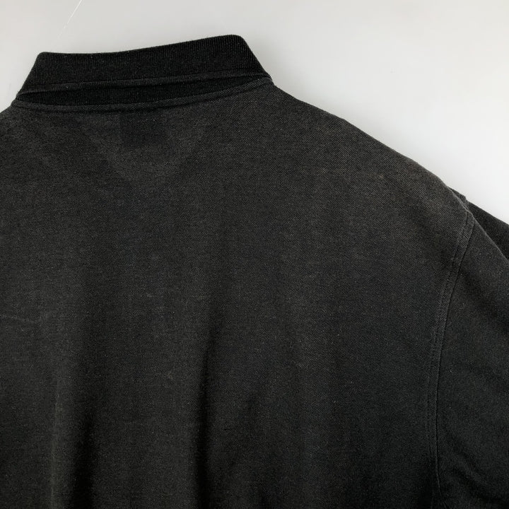 90'S Nike short sleeve polo shirt, men's XL size, vintage unclear black type Vintage Second Hand