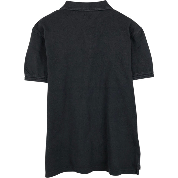 Levi's short-sleeved polo shirt, men's size M (approx.) cotton black type Vintage Second Hand