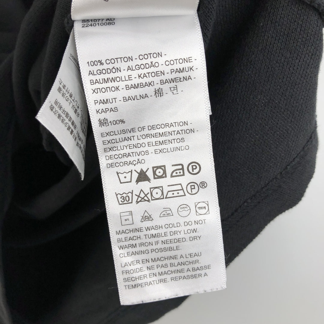 Levi's short-sleeved polo shirt, men's size M (approx.) cotton black type Vintage Second Hand