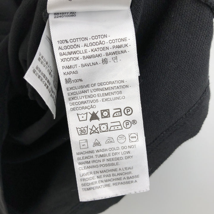 Levi's short-sleeved polo shirt, men's size M (approx.) cotton black type Vintage Second Hand