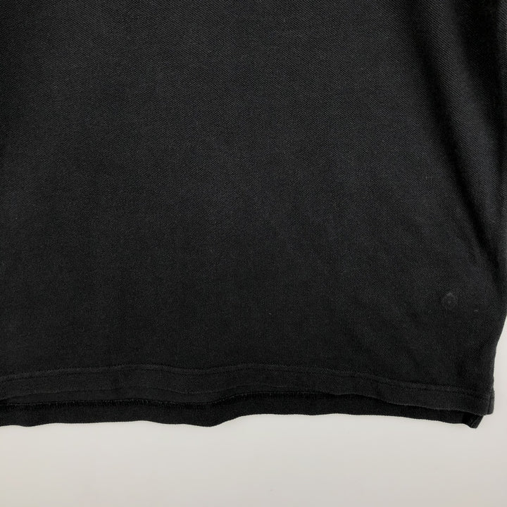 Levi's short-sleeved polo shirt, men's size M (approx.) cotton black type Vintage Second Hand
