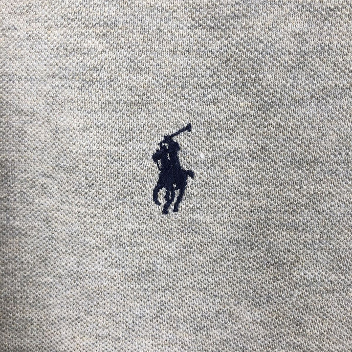 Ralph Lauren POLO by Ralph Lauren short sleeve polo shirt, men's size L cotton gray type Vintage Second Hand