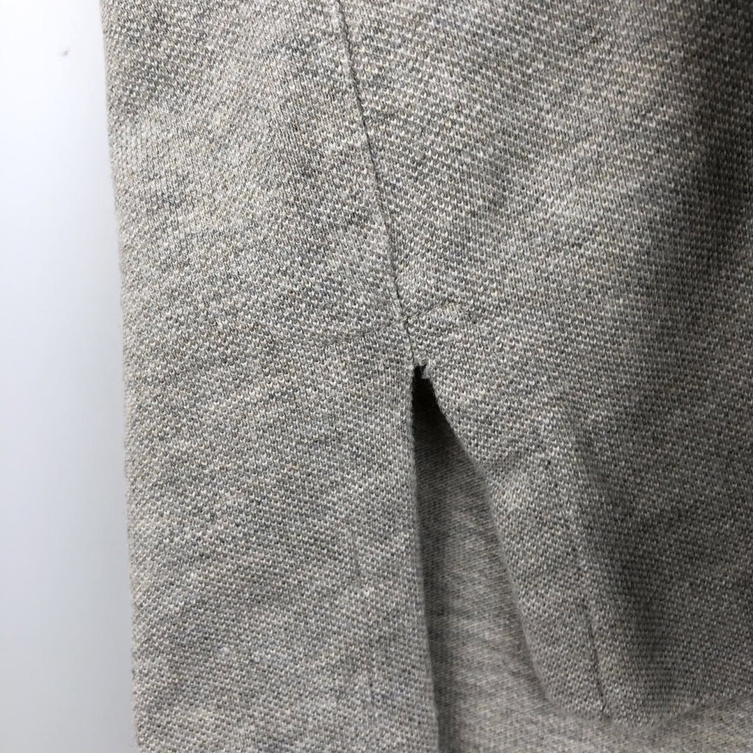 Ralph Lauren POLO by Ralph Lauren short sleeve polo shirt, men's size L cotton gray type Vintage Second Hand