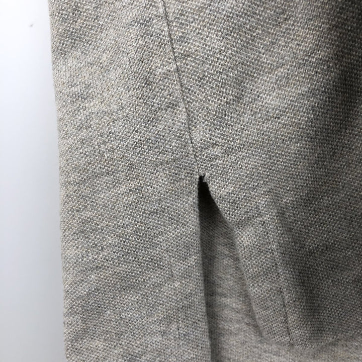 Ralph Lauren POLO by Ralph Lauren short sleeve polo shirt, men's size L cotton gray type Vintage Second Hand