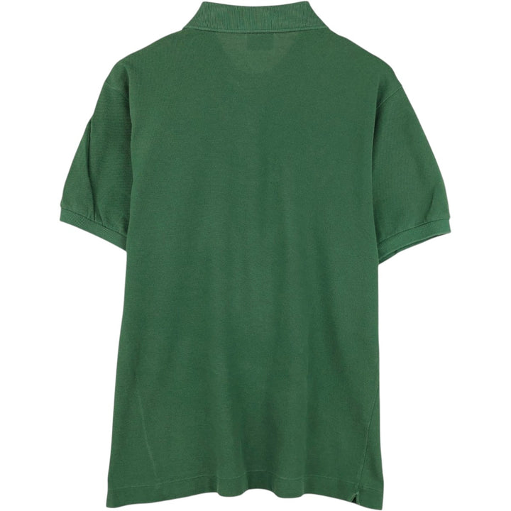 Lacoste LACOSTE Short Sleeve Polo Shirt Size 5 Men's L cotton green type Vintage Second Hand