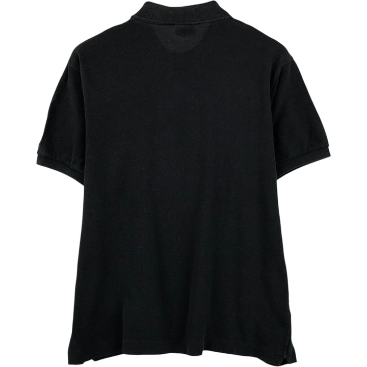 Lacoste LACOSTE Short Sleeve Polo Shirt Size 5 Men's L cotton black type Vintage Second Hand