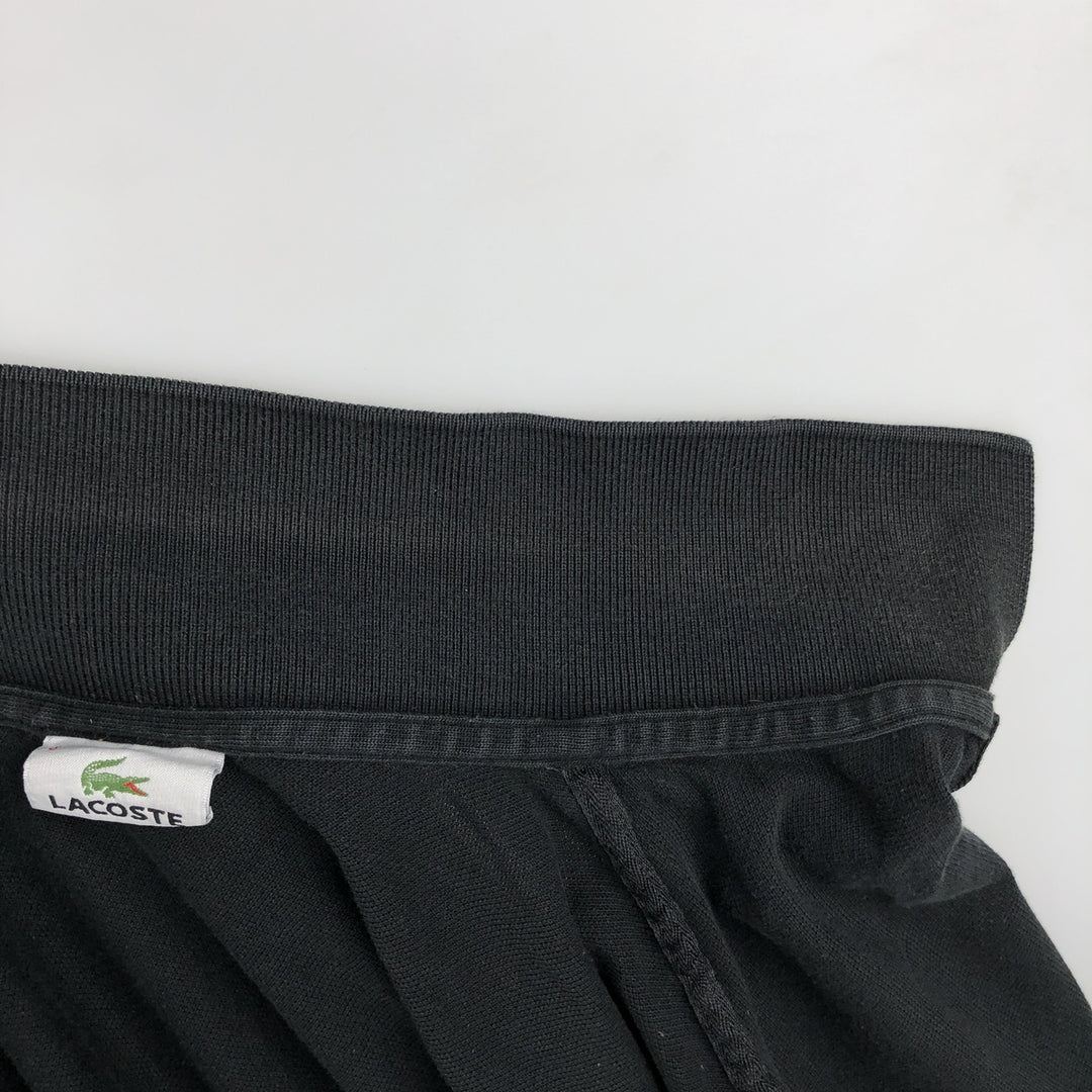 Lacoste LACOSTE Short Sleeve Polo Shirt Size 5 Men's L cotton black type Vintage Second Hand