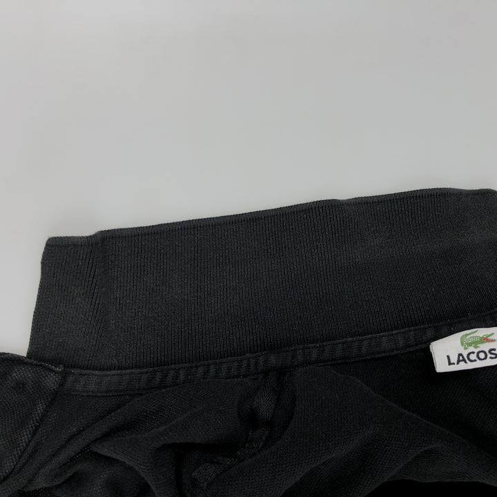 Lacoste LACOSTE Short Sleeve Polo Shirt Size 5 Men's L cotton black type Vintage Second Hand