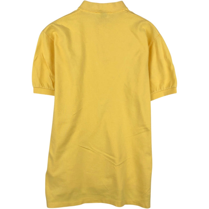 Ralph Lauren POLO by Ralph Lauren short sleeve polo shirt, men's size M cotton yellow type Vintage Second Hand