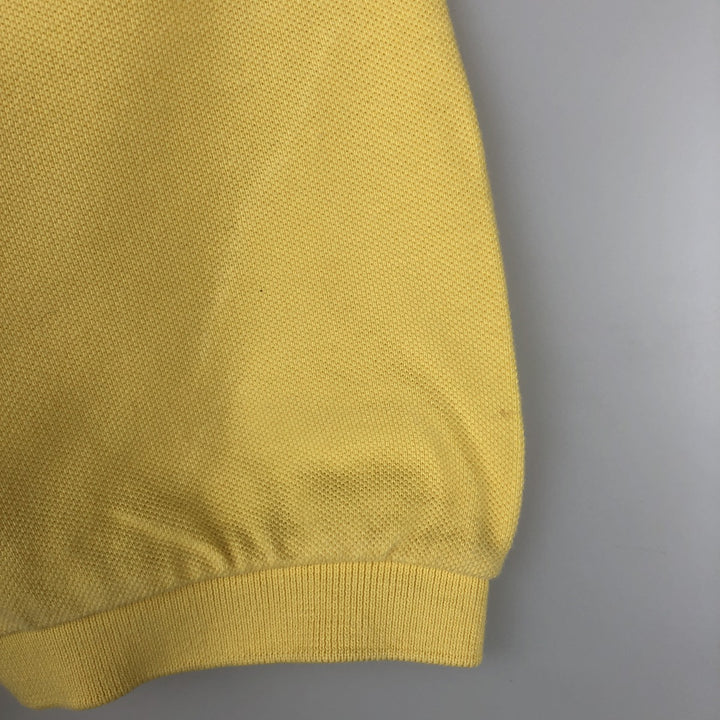 Ralph Lauren POLO by Ralph Lauren short sleeve polo shirt, men's size M cotton yellow type Vintage Second Hand