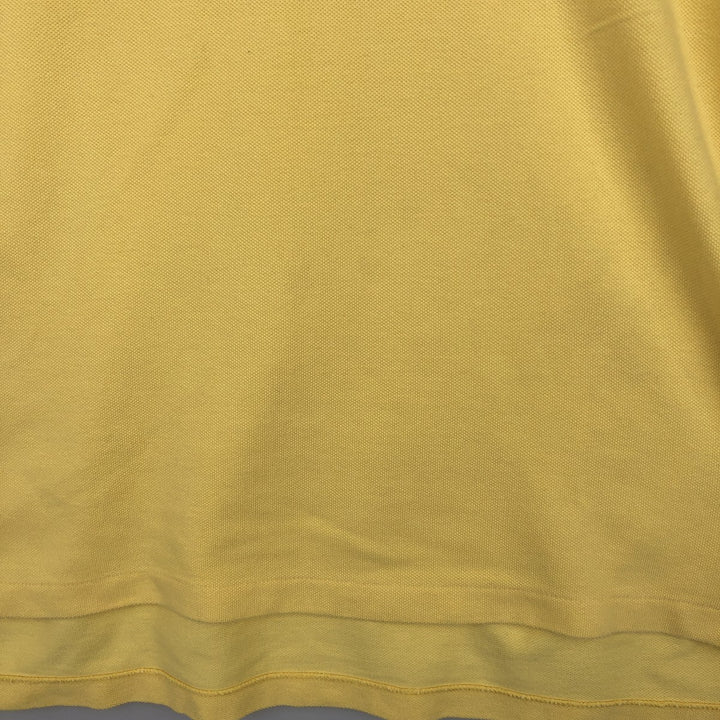 Ralph Lauren POLO by Ralph Lauren short sleeve polo shirt, men's size M cotton yellow type Vintage Second Hand