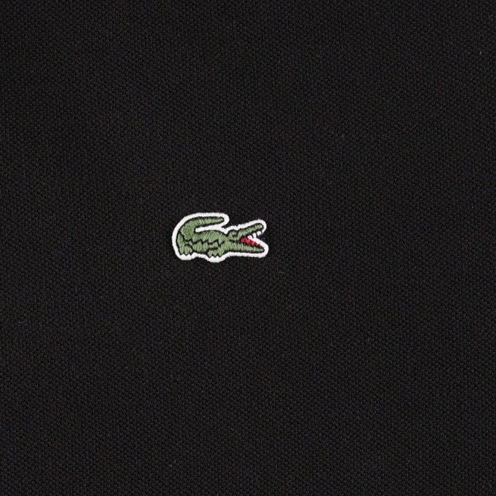 Lacoste Classic Fit short sleeve polo shirt, men's size L unclear black type Vintage Second Hand