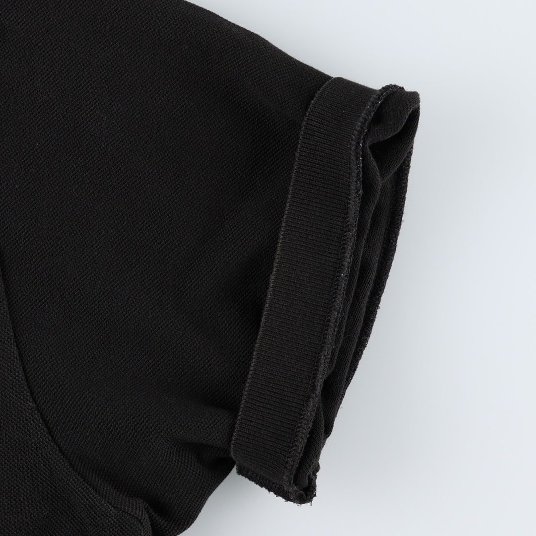 Lacoste Classic Fit short sleeve polo shirt, men's size L unclear black type Vintage Second Hand