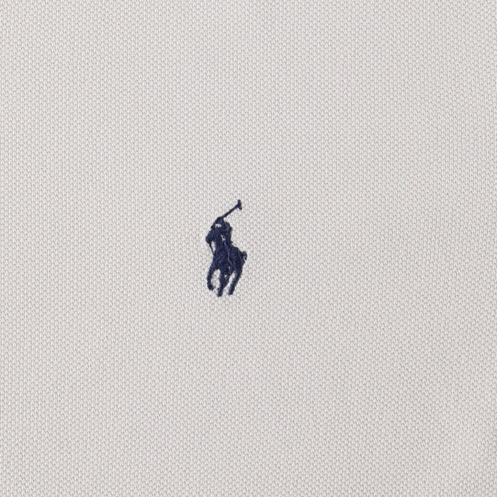 Ralph Lauren POLO by Ralph Lauren CUSTOM FIT short sleeve polo shirt, men's M size cotton white type Vintage Second Hand