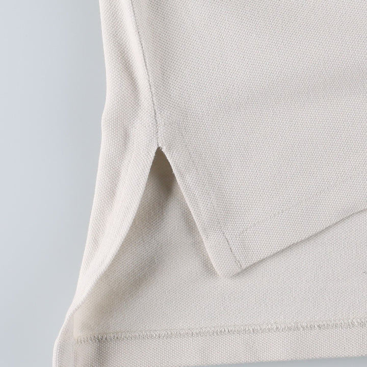 Ralph Lauren POLO by Ralph Lauren CUSTOM FIT short sleeve polo shirt, men's M size cotton white type Vintage Second Hand