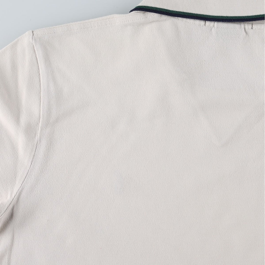 Ralph Lauren POLO by Ralph Lauren CUSTOM FIT short sleeve polo shirt, men's M size cotton white type Vintage Second Hand
