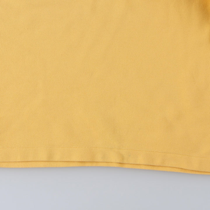 Patagonia Organic Cotton Short-Sleeve Polo Shirt, Men's Size XL (approx.) unclear yellow type Vintage Second Hand
