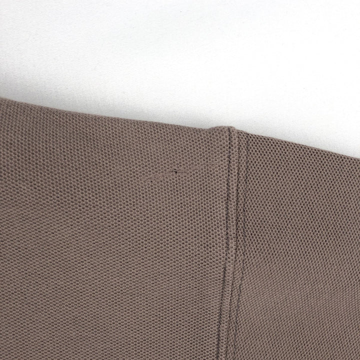 Patagonia ORGANIC COTTON Organic Cotton Short Sleeve Polo Shirt Men's L size cotton beige type brown Vintage Second Hand