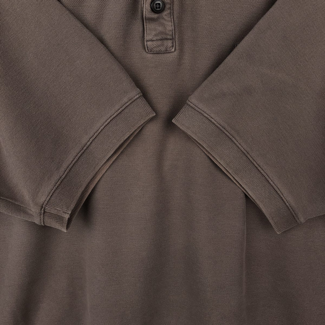 Patagonia ORGANIC COTTON Organic Cotton Short Sleeve Polo Shirt Men's L size cotton beige type brown Vintage Second Hand
