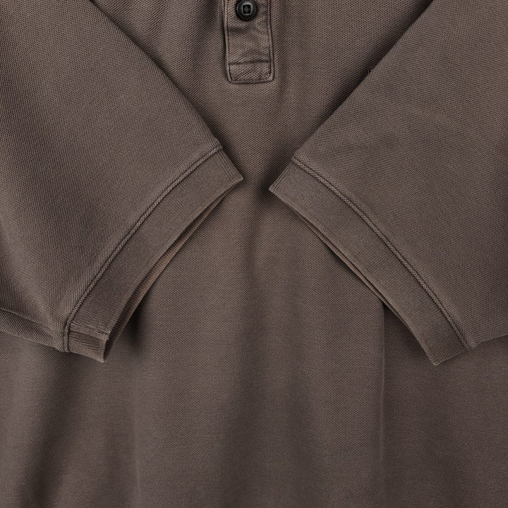 Patagonia ORGANIC COTTON Organic Cotton Short Sleeve Polo Shirt Men's L size cotton beige type brown Vintage Second Hand
