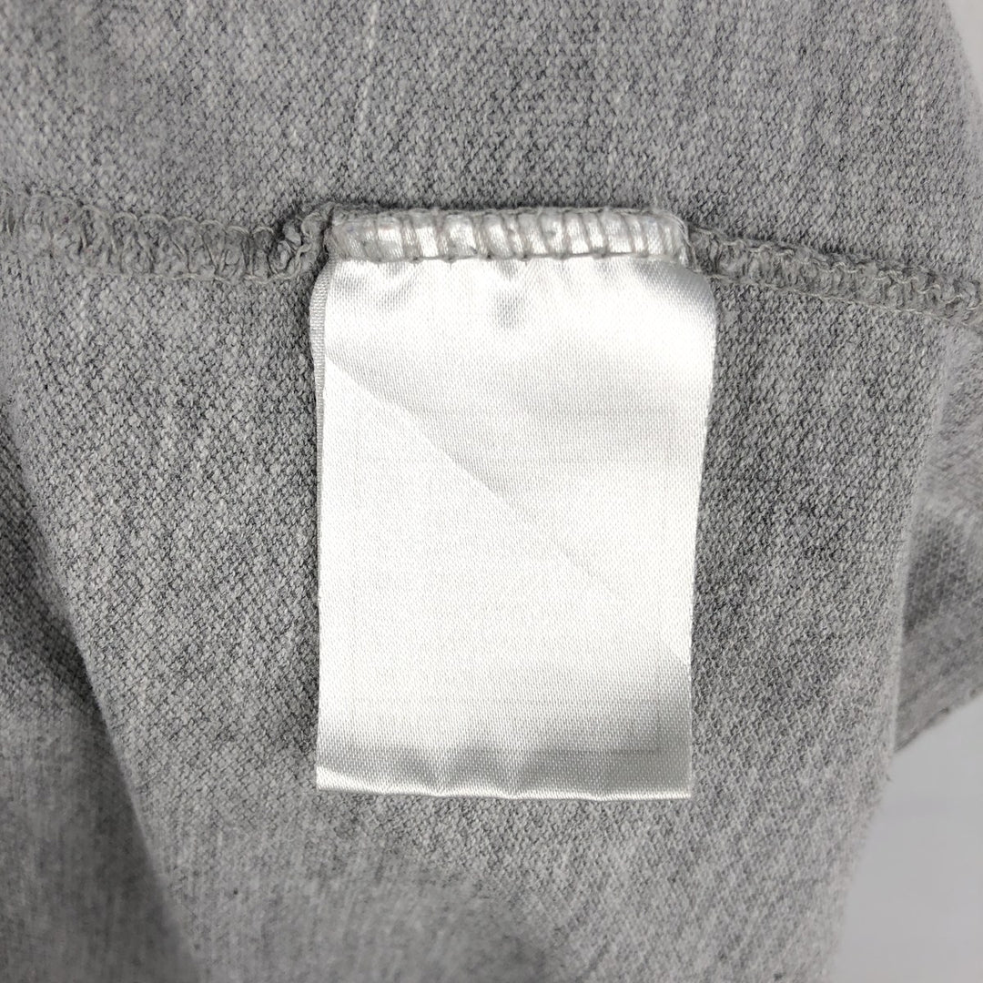 90s-era Nike short-sleeved polo shirt, men's size XL equivalent, vintage. cotton gray type Vintage Second Hand