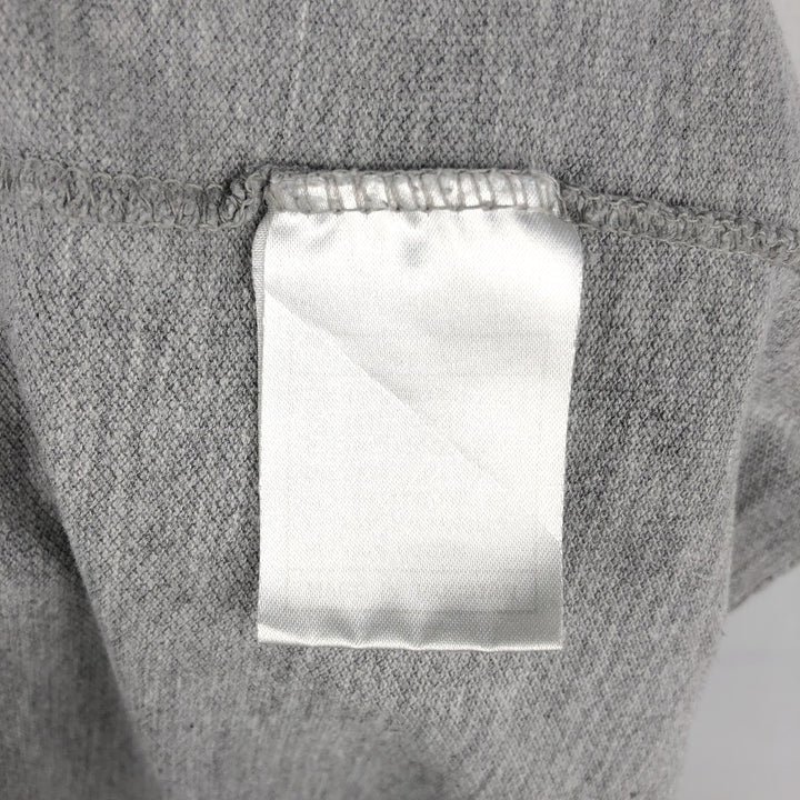 90s-era Nike short-sleeved polo shirt, men's size XL equivalent, vintage. cotton gray type Vintage Second Hand