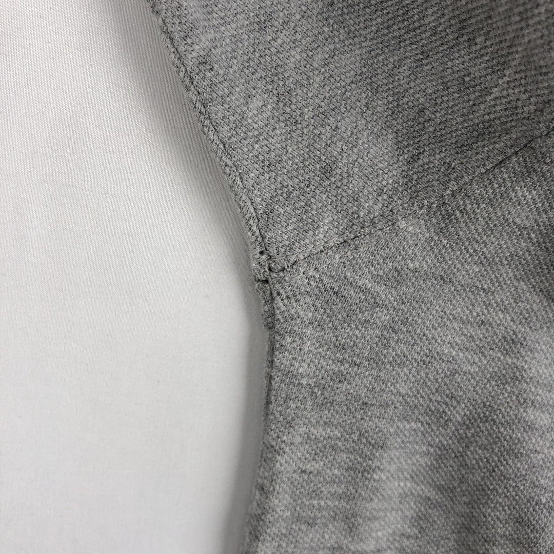 90s-era Nike short-sleeved polo shirt, men's size XL equivalent, vintage. cotton gray type Vintage Second Hand