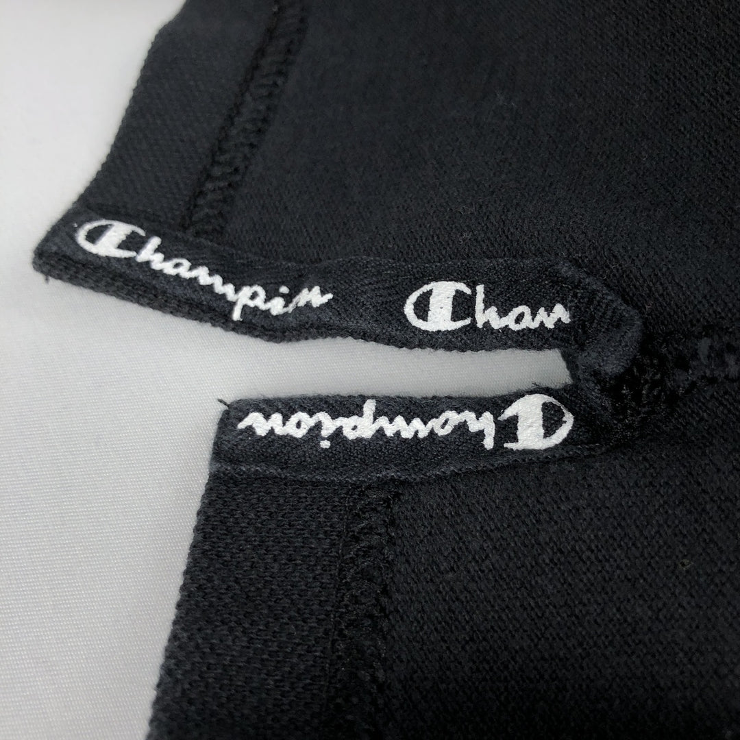 Champion short-sleeved polo shirt, made in the USA, men's size S. unclear black type Vintage Second Hand