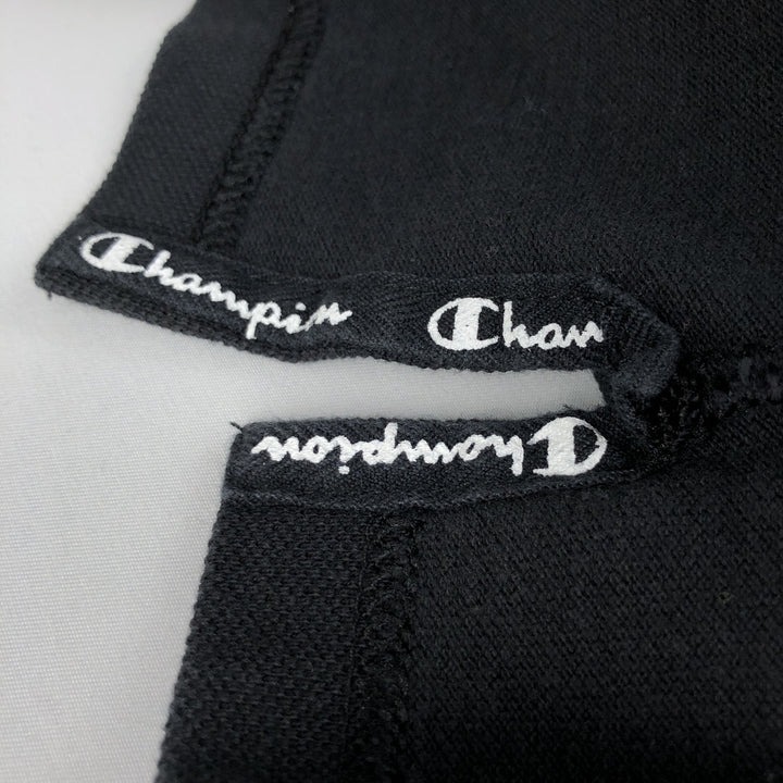 Champion short-sleeved polo shirt, made in the USA, men's size S. unclear black type Vintage Second Hand