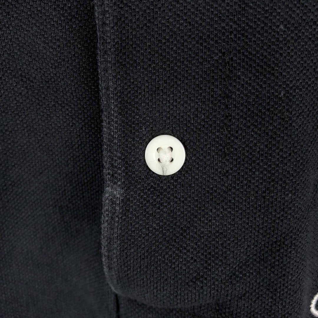 Champion short-sleeved polo shirt, made in the USA, men's size S. unclear black type Vintage Second Hand