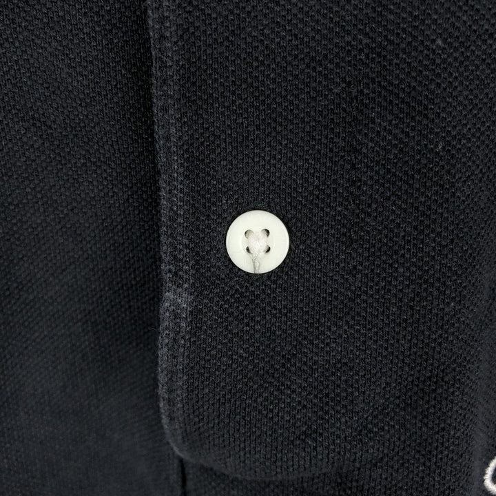 Champion short-sleeved polo shirt, made in the USA, men's size S. unclear black type Vintage Second Hand