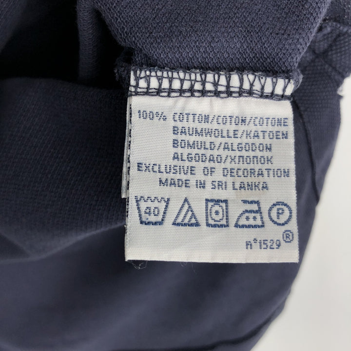 Ralph Lauren POLO by Ralph Lauren short sleeve polo shirt, men's size M cotton navy blue type Vintage Second Hand