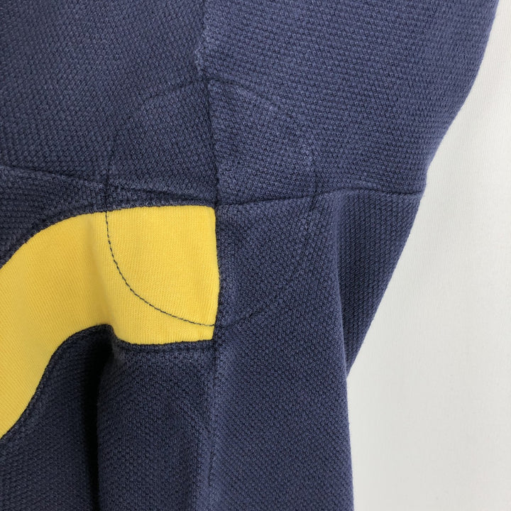 Ralph Lauren POLO by Ralph Lauren short sleeve polo shirt, men's size L cotton navy blue type Vintage Second Hand