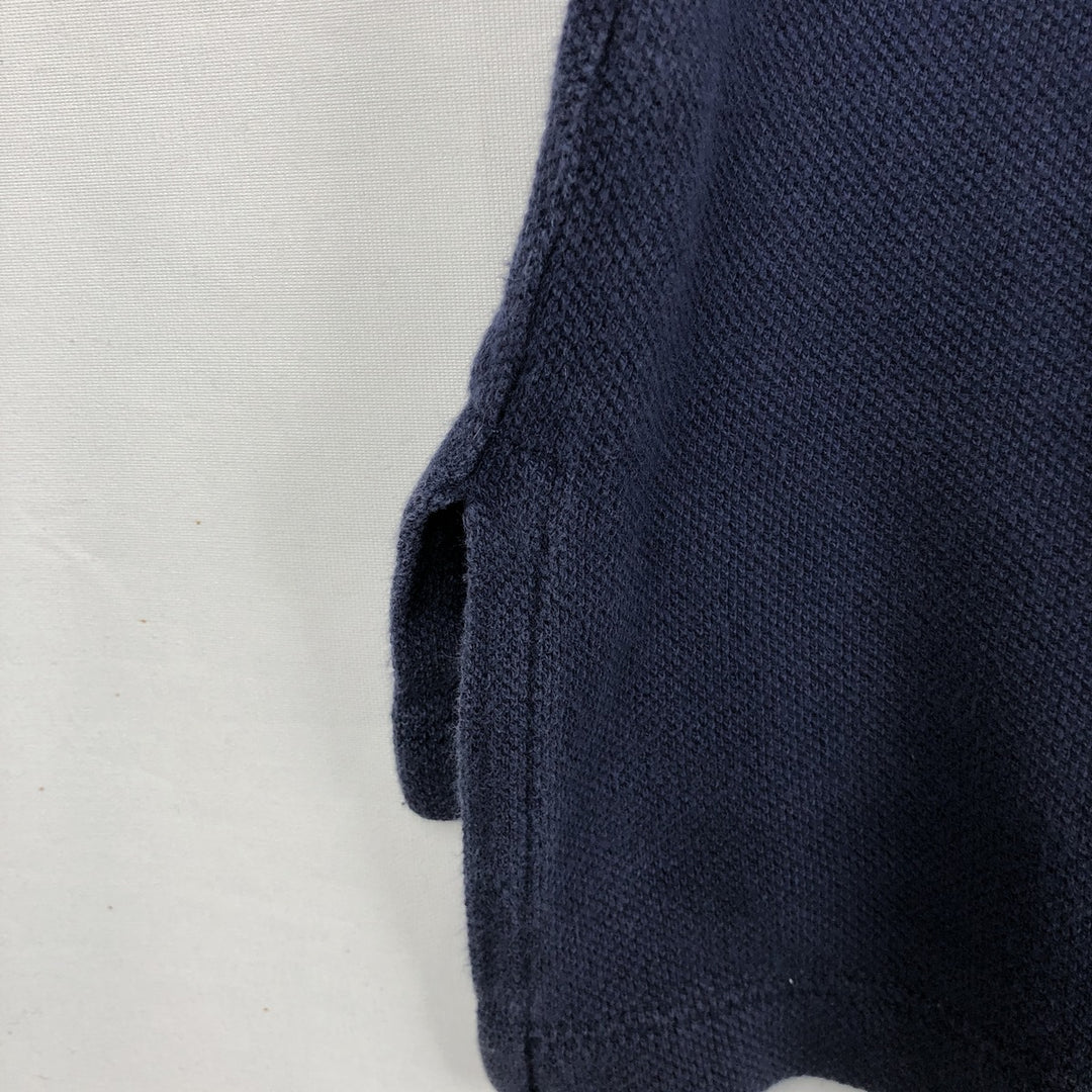 Ralph Lauren POLO by Ralph Lauren short sleeve polo shirt, men's size L cotton navy blue type Vintage Second Hand