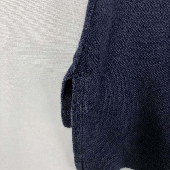Ralph Lauren POLO by Ralph Lauren short sleeve polo shirt, men's size L cotton navy blue type Vintage Second Hand