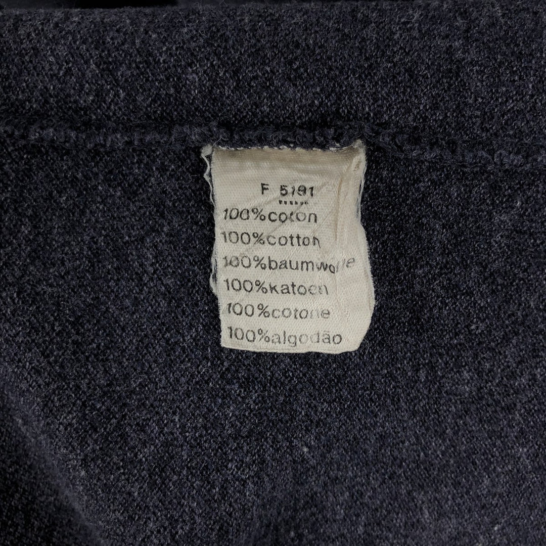 Lacoste LACOSTE Short Sleeve Polo Shirt Size 6 Men's XL cotton black type Vintage Second Hand