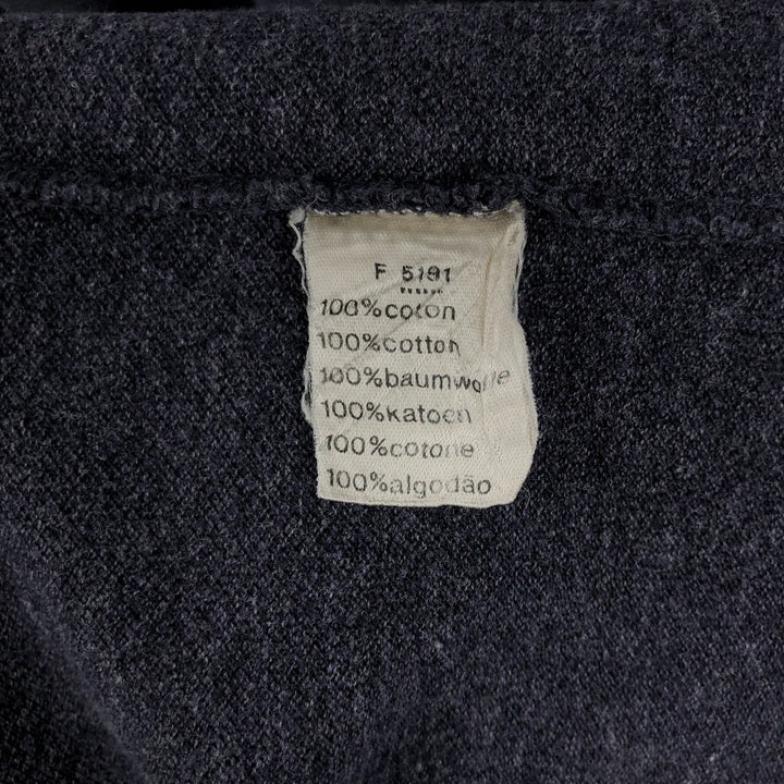 Lacoste LACOSTE Short Sleeve Polo Shirt Size 6 Men's XL cotton black type Vintage Second Hand