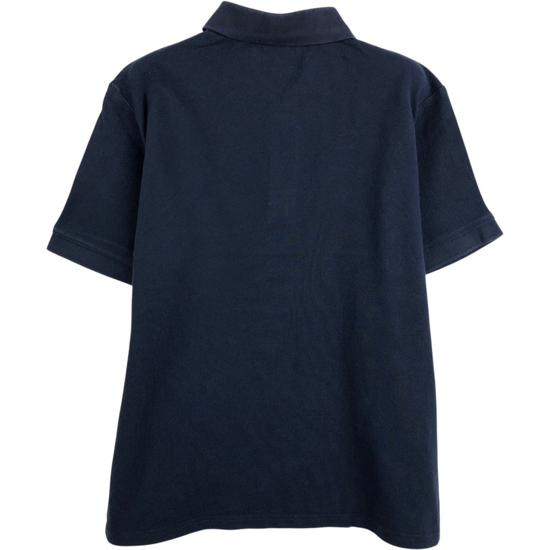 Lacoste LACOSTE French design short sleeve polo shirt size 5, men's L size cotton navy blue type Vintage Second Hand