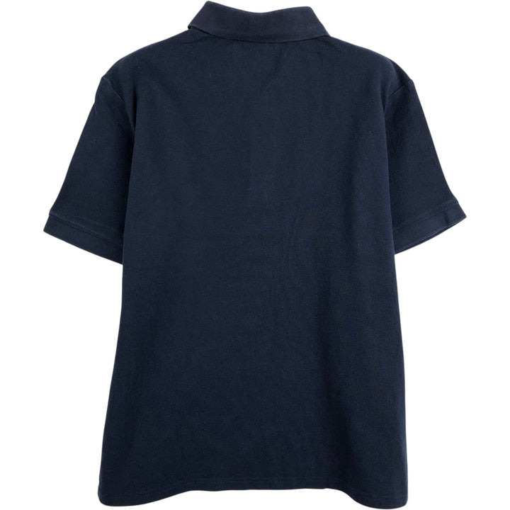 Lacoste LACOSTE French design short sleeve polo shirt size 5, men's L size cotton navy blue type Vintage Second Hand