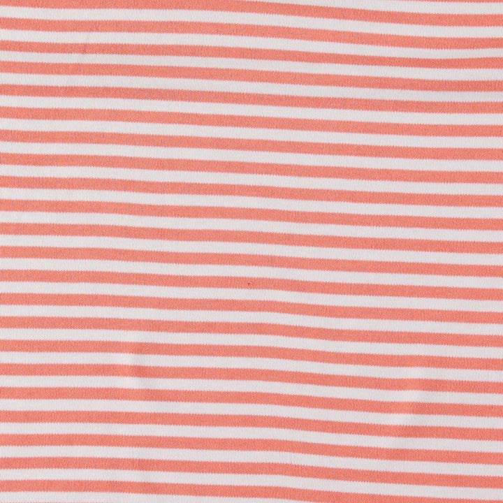 Ralph Lauren POLO by Ralph Lauren short sleeve striped polo shirt, size S for men cotton orange type Vintage Second Hand