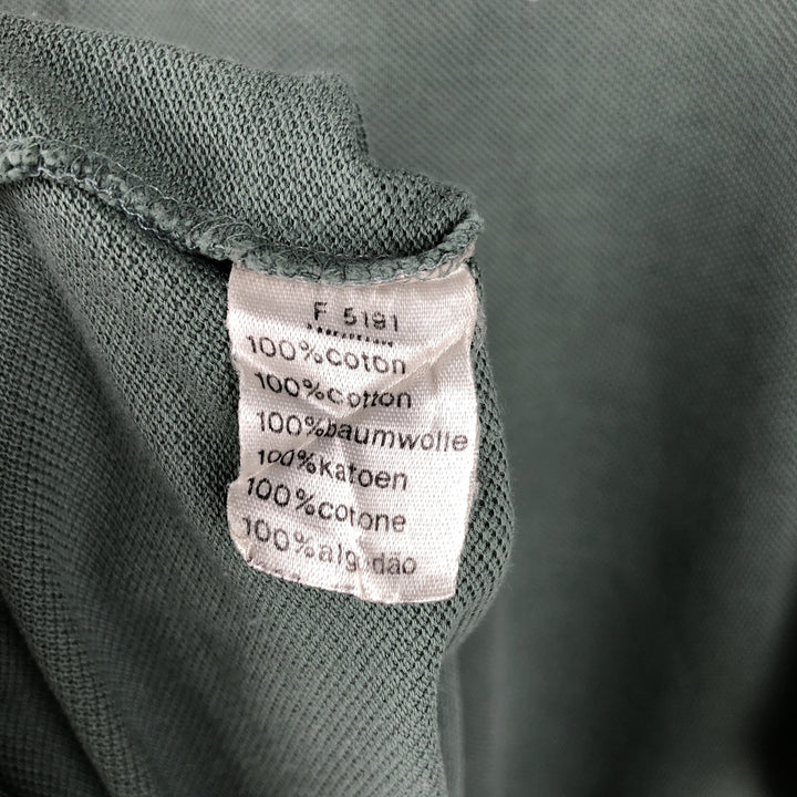 Lacoste LACOSTE Short Sleeve Polo Shirt Size 6 Men's XL cotton Khaki type sage green Vintage Second Hand