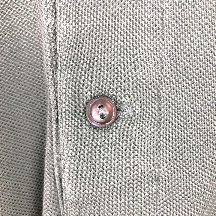 Lacoste LACOSTE Short Sleeve Polo Shirt Size 6 Men's XL cotton Khaki type sage green Vintage Second Hand