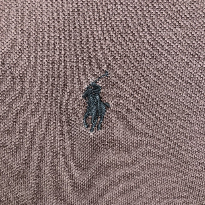 Ralph Lauren POLO by Ralph Lauren short sleeve polo shirt, men's size L cotton brown type Vintage Second Hand