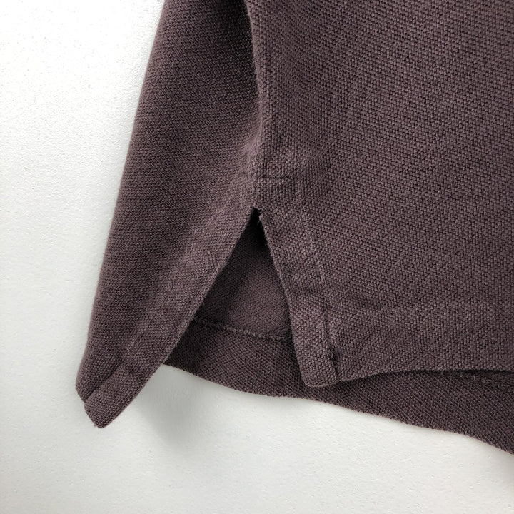Ralph Lauren POLO by Ralph Lauren short sleeve polo shirt, men's size L cotton brown type Vintage Second Hand