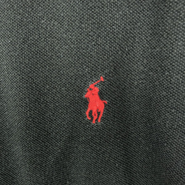 Ralph Lauren POLO by Ralph Lauren short sleeve polo shirt, men's size M cotton black type Vintage Second Hand